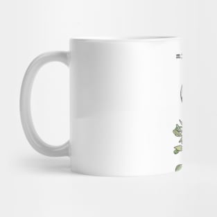 Christmastime, Mistletoe and Wine Mug